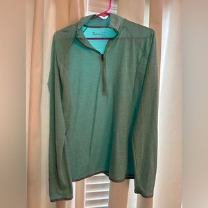 Under Armour Light Blue Half Zip Pullover - L